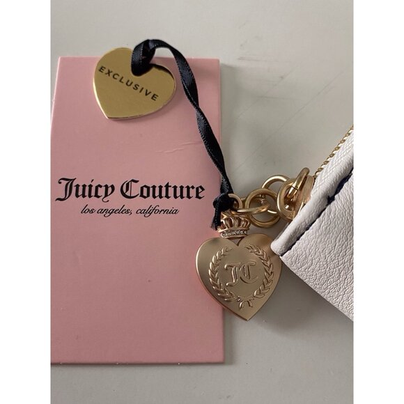 Juicy Couture Key To Juicy Gusset Large Zip Around Wallet Regal Blue Velour NEW - Picture 6 of 15